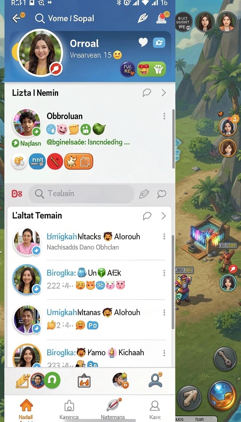 Cuplikan layar menu unduhan god77 untuk perangkat Android
